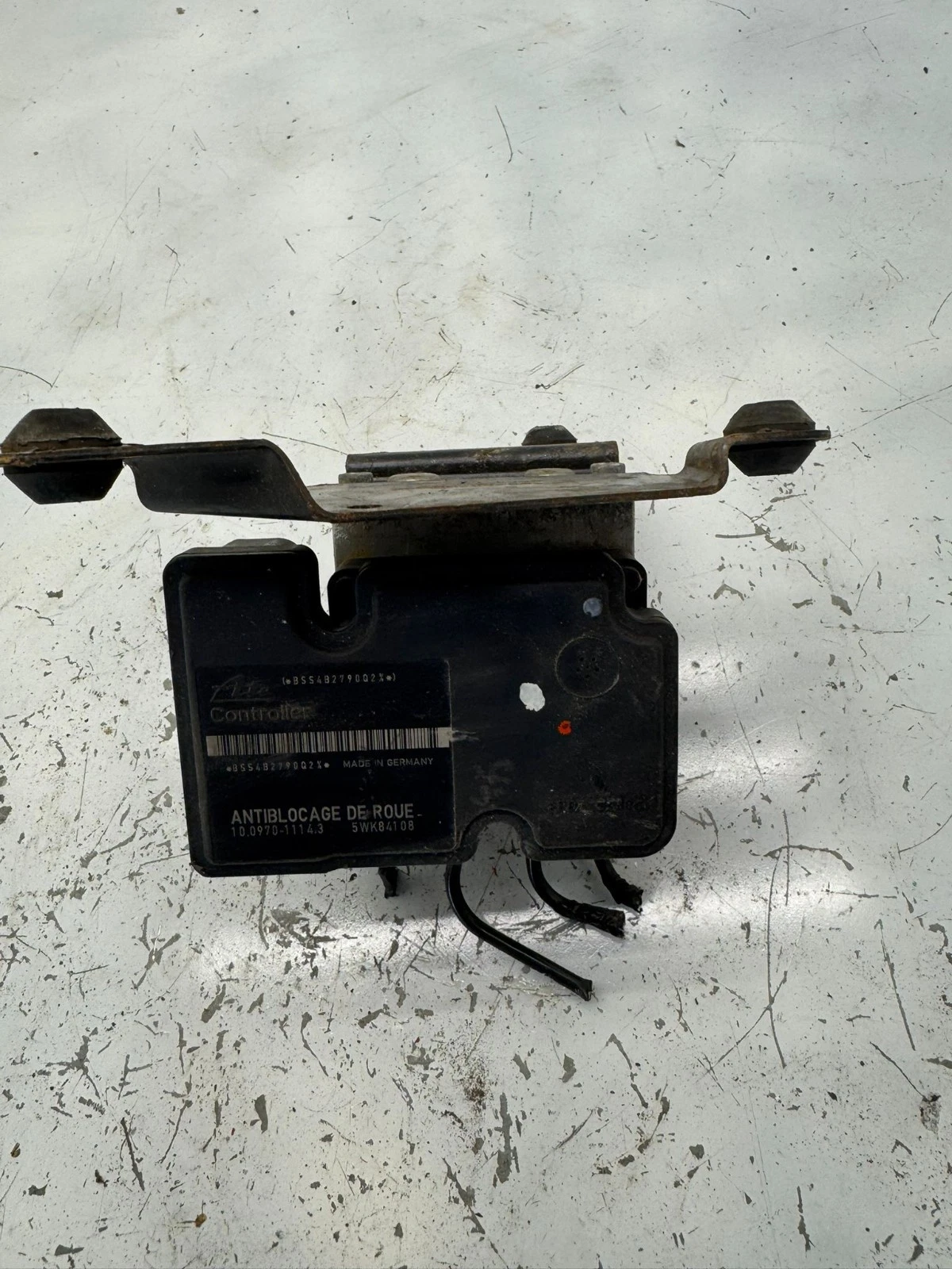 Original Peugeot 206 Citroen ABS Hydraulikblock Steuergerät 5WK84108 9652342980