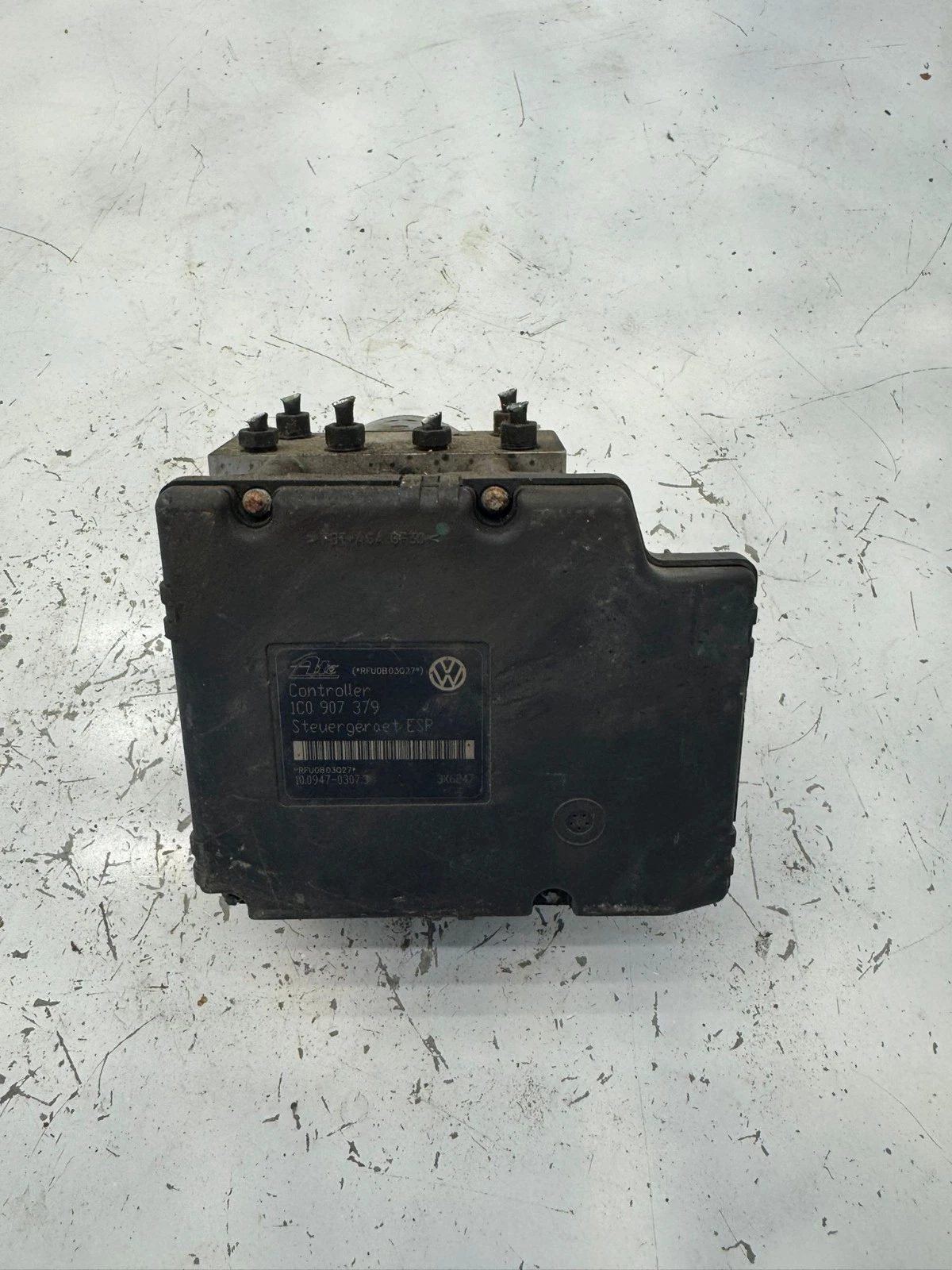 Original Audi A3 8L Golf 4 ABS Hydraulikblock Steuergerät 1C0907379 6X0614517