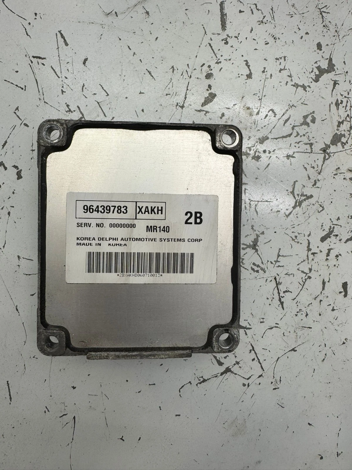 Original Chevrolet Rezzo Tacuma Motorsteuergerät Steuergerät 96439783