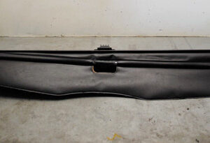 Laderaumabdeckung, Kofferraumrollo BMW E61 (BJ 2005) schwarz Leder