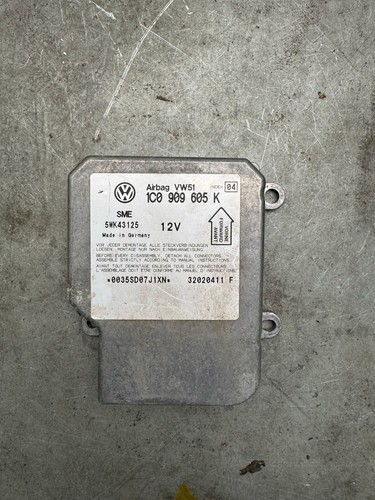 Original VW Audi Skoda Seat Airbagsteuergerät Steuergerät 1C0909605K 5WK43125