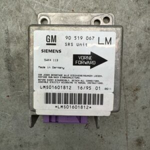 Original Opel Astra F Airbagsteuergerät Steuergerät 90519067 5WK4113