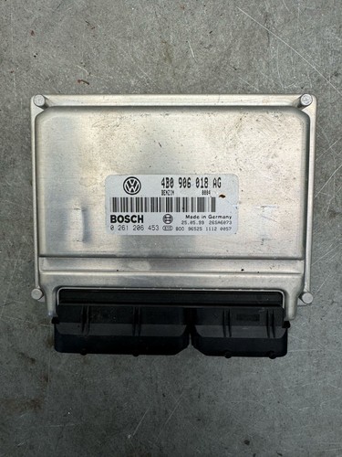 Original Audi A4 B5 Motorsteuergerät Steuergerät Benzin 4B0906018AG 0261206453