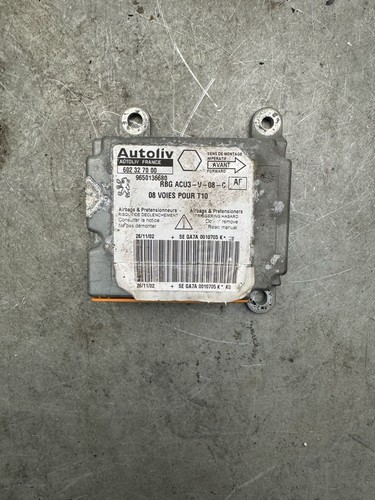 Original Peugeot 206 Airbagsteuergerät Steuergerät 602327000 9650136680