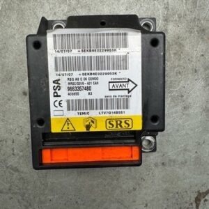 Original Citroen C3 Airbagsteuergerät Steuergerät PSA Modul 9663357480