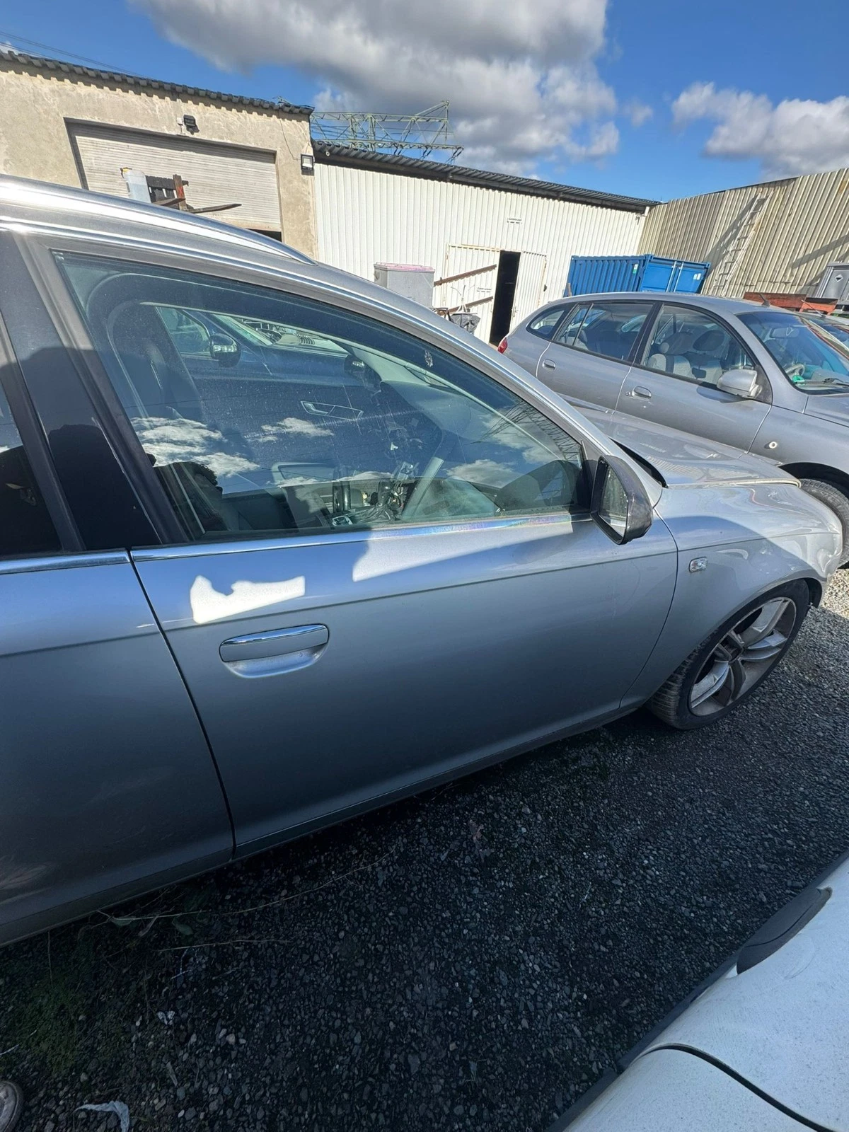 Original Audi A6 4F Beifahrertür Tür vorne rechts silber Rostfrei Top Zustand