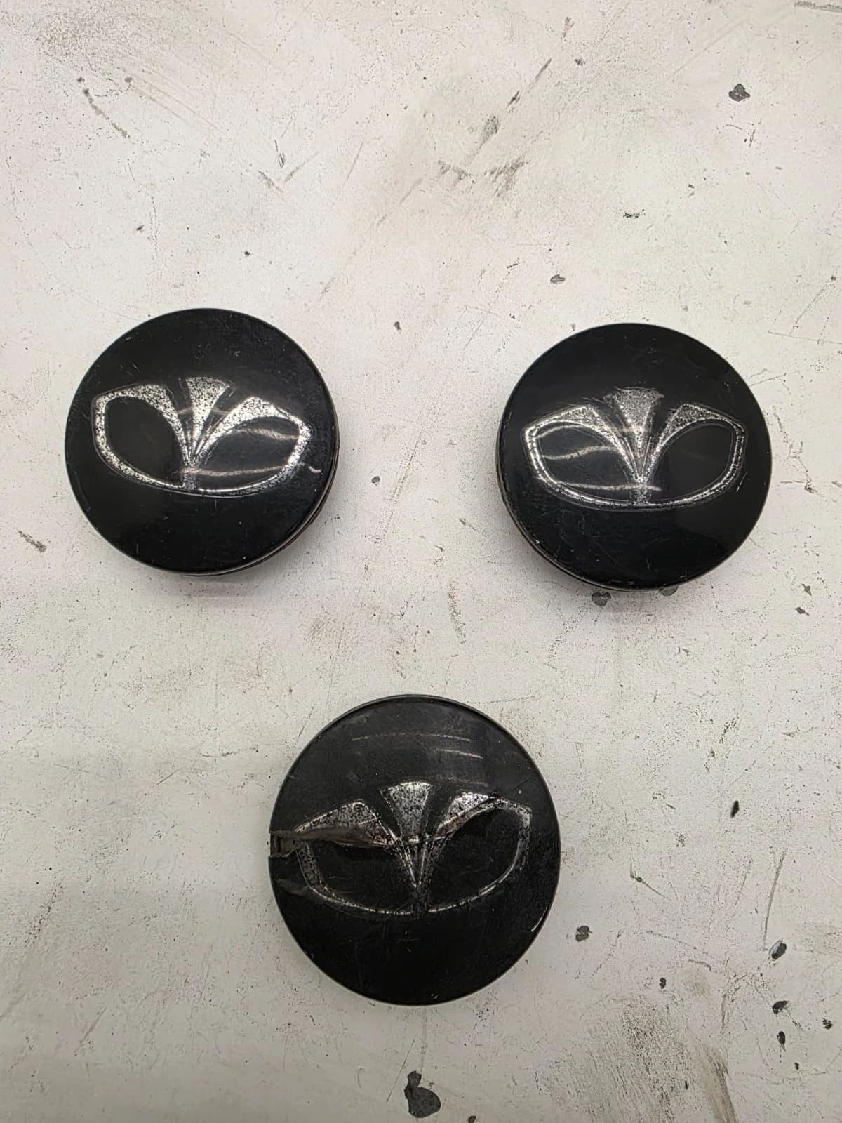 Original Daewoo Radzierkappen Felgendeckel Nabendeckel 3 Stück 96452238