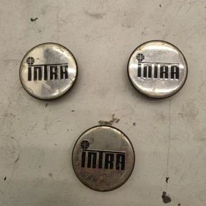Original Intra Radzierkappen Felgendeckel Nabendeckel 3 Stück