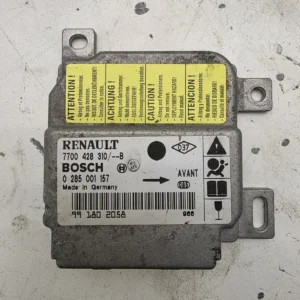 Original Renault Clio II Airbagsteuergerät Steuergerät 7700428310B 0285001157