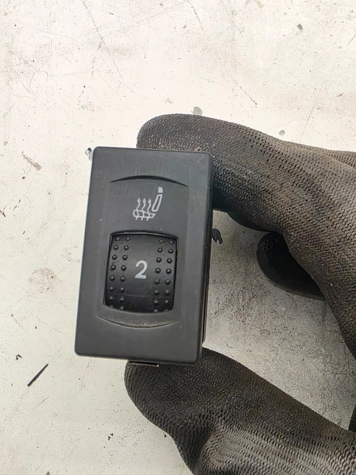 Original VW Passat 3B 3BG Sitzheizung Schalter Knopf 3B0963563C