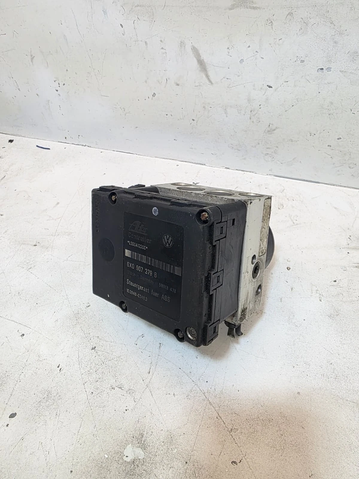 Original VW Polo 6N2 ABS Hydraulikblock Steuergerät 6X0907379B