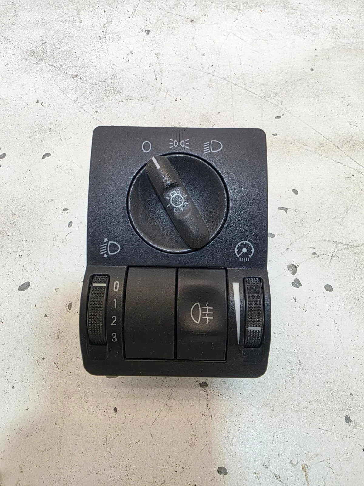 Original Opel Corsa C Combo C Tigra B LWR Lichtschalter 9116612 0524119