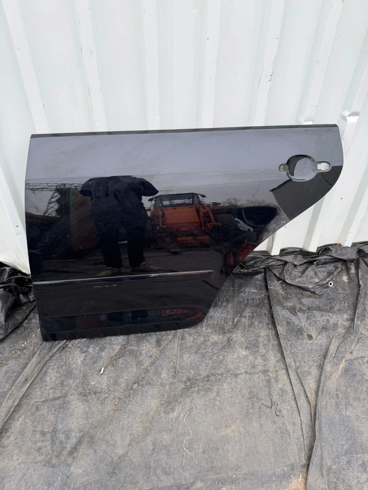 Original VW Golf Plus Tür Türblatt hinten links schwarz 5M0833307E 5M0833299E