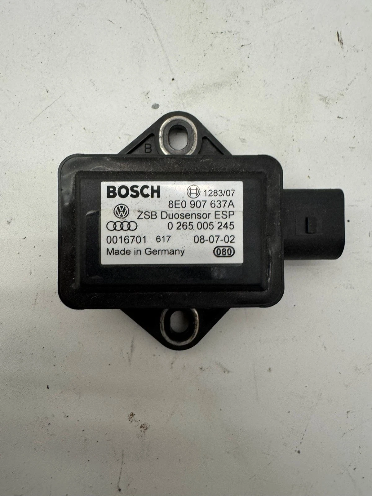 Original Audi VW ESP Duosensor 8E0907637A 0265005245