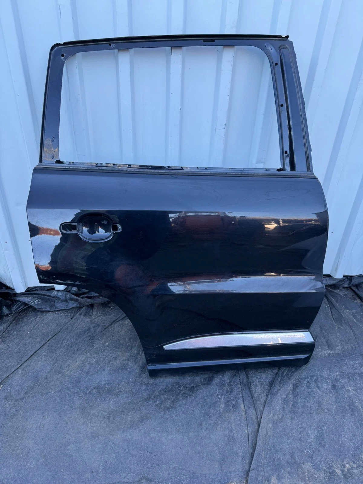 Original VW Tiguan Tür hinten rechts schwarz 5N0833312B