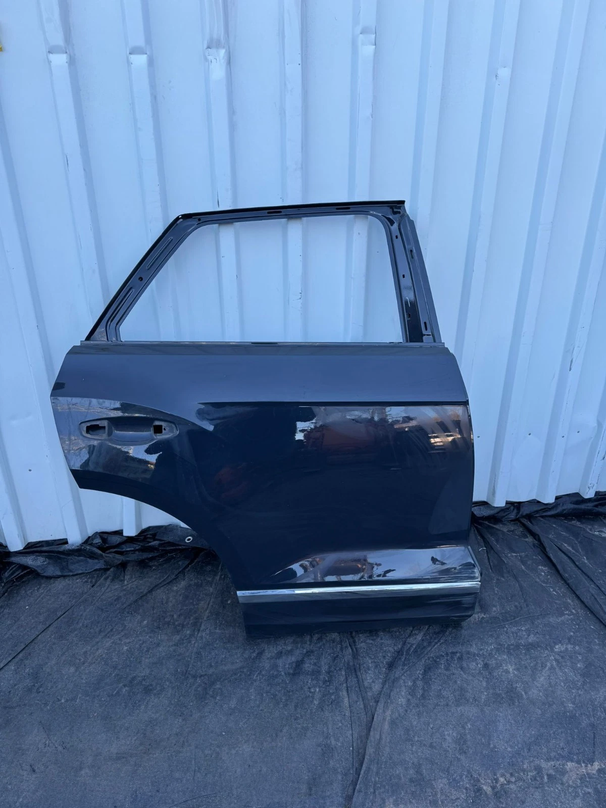 Original T-Roc Tür hinten rechts grau 2GA833312L