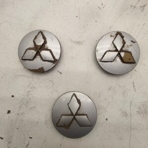 Original Mitsubishi Radzierkappen Felgendeckel Nabendeckel 3 Stück MR554097